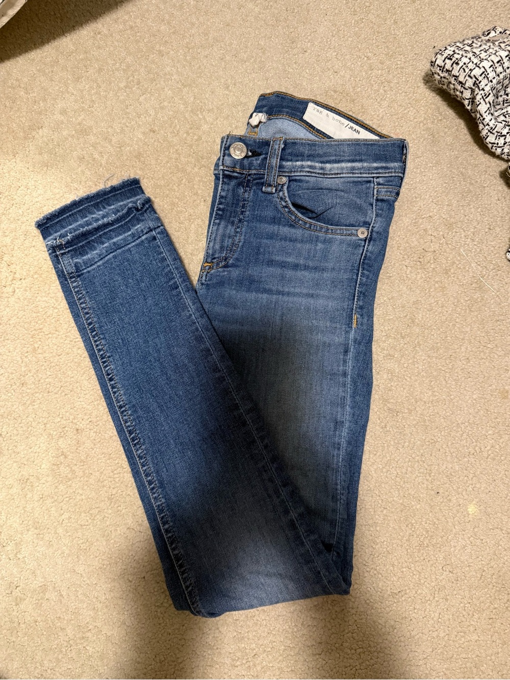 Women’s Blue Skinny Jeans Rag & Bone